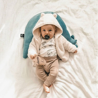 Unisex Cotton Baby Knitted Pants Infant Joggers Newborn Toddler Stretch Leggings