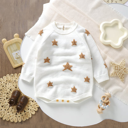 Baby Long Sleeve Knit Sweater Star