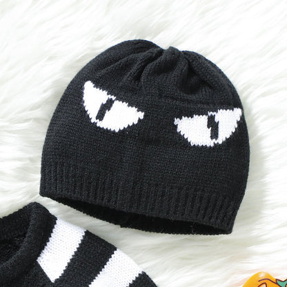 Halloween Baby Knit Sweater Bodysuit Long Sleeve