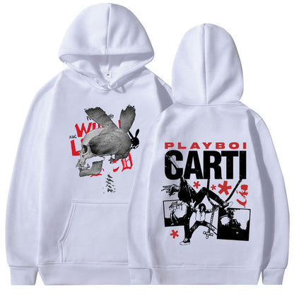 Playboi Carti Oversize Hip Hop Hoodie