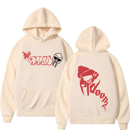 MF Doom Hoodie Madlib Madvillain Graphic Printed Pullover