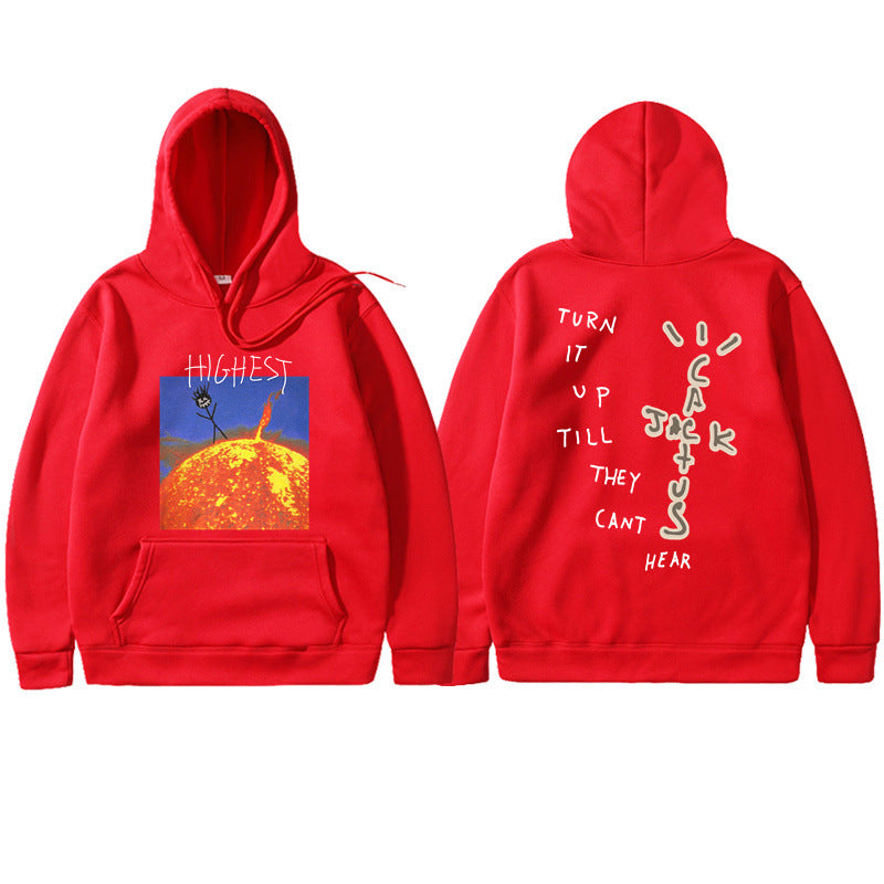 Travis Scott HITR Sun Cactus Jack Hoodie