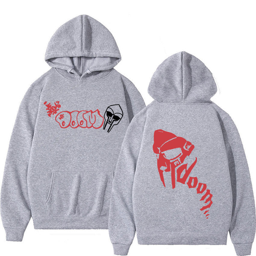 MF Doom Hoodie Madlib Madvillain Graphic Printed Pullover