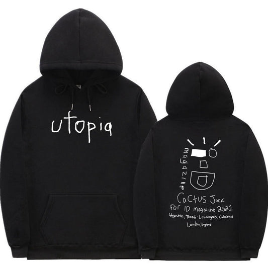 Travis Scott Cactus Jack Wink Utopia Graphic Hoodie