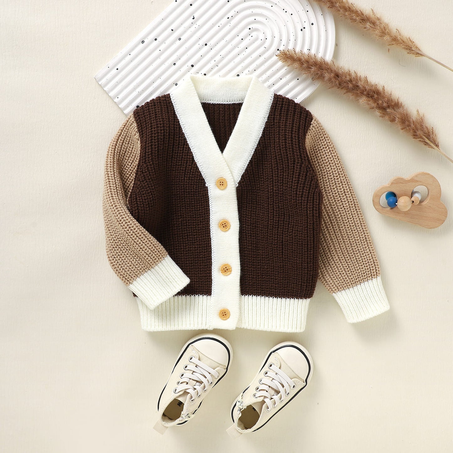 Infant&Toddler Knit Sweater Cardigan