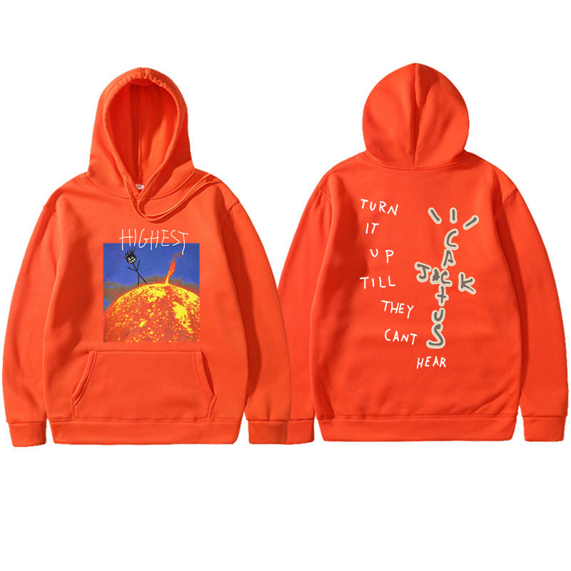 Travis Scott HITR Sun Cactus Jack Hoodie