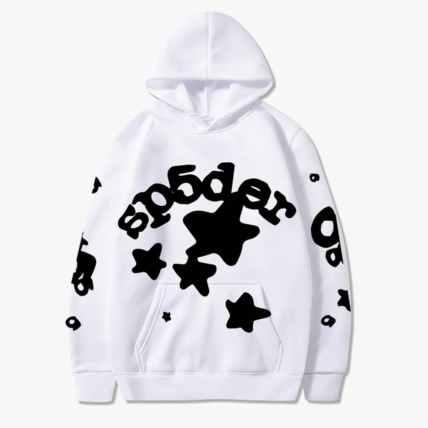 Sp5der Beluga Hoodie Y2K Pullover Streetwear