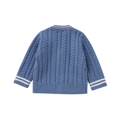 Toddler Knit Cardigan Sweater Long Sleeve