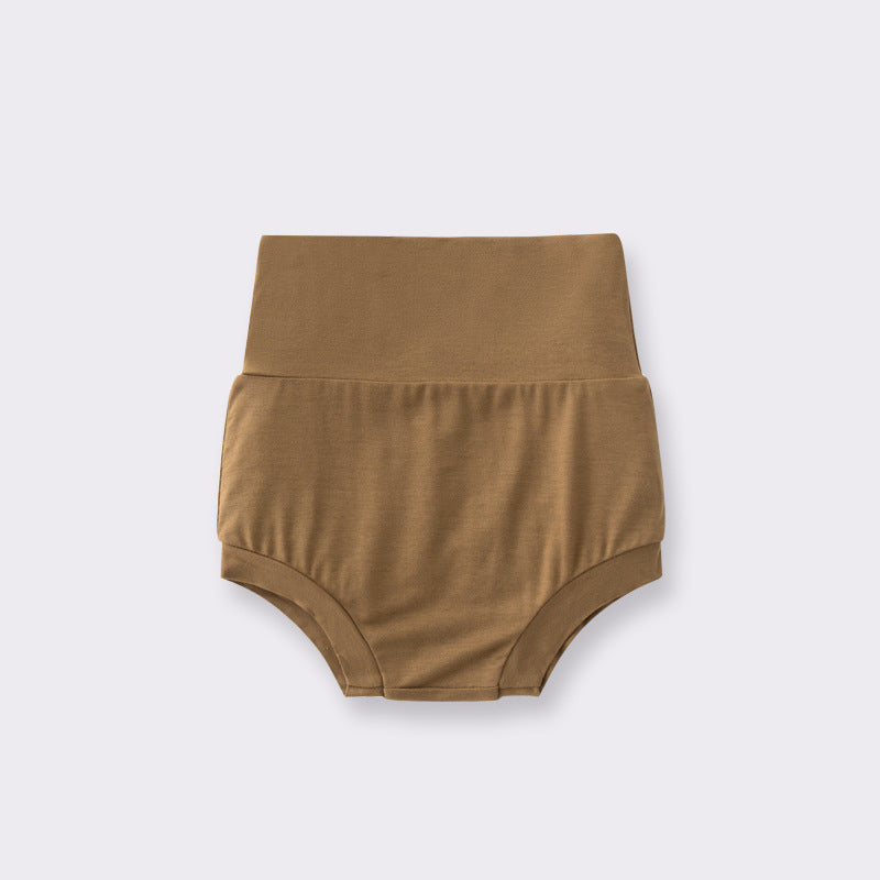 Baby Bamboo Shorts High Waisted