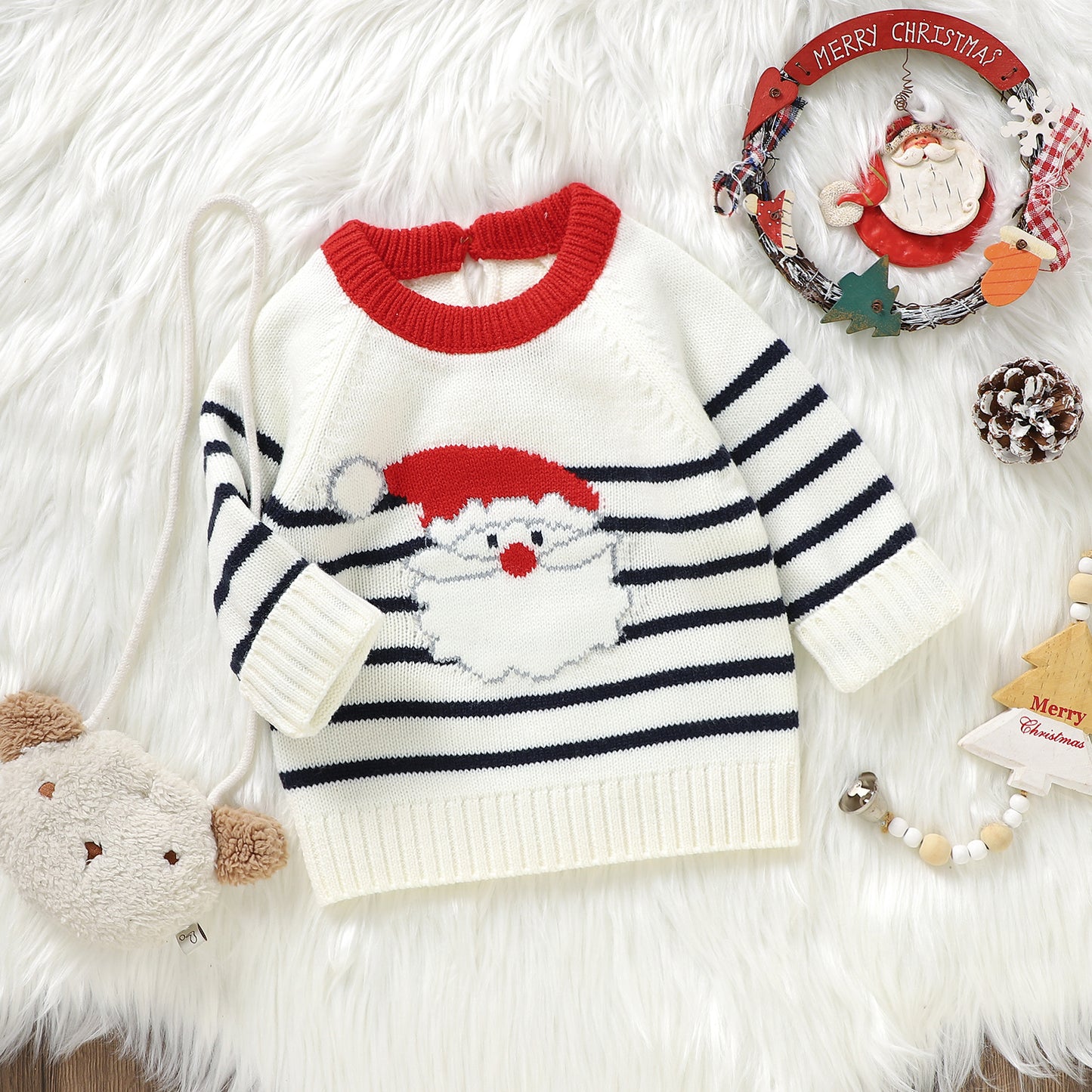 Infant&Toddler Ugly Christmas Sweater Long Sleeve