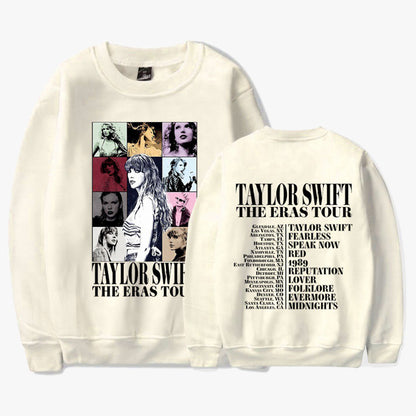 Taylor Swift Eras Tour Pullover Sweatshirt Swiftie Merch Outfit