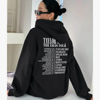 Taylor Swift The Eras Tour Hoodie Official Merch for Swifties