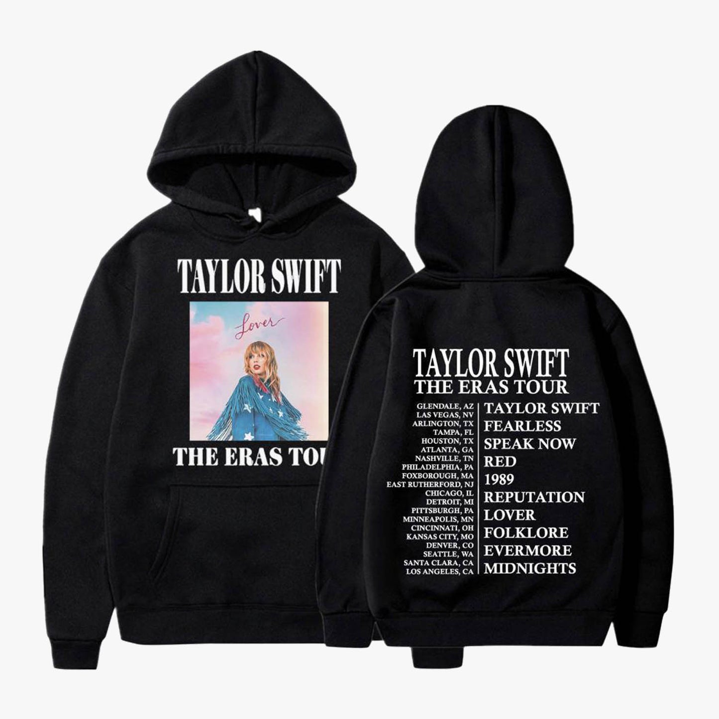 Taylor Swift The Eras Tour Pullover Hoodie Sweatshirt