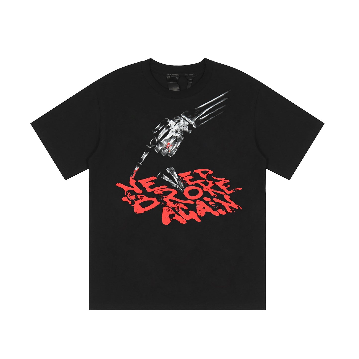 Vlone x Never Broke Again Bones T-shirt Black