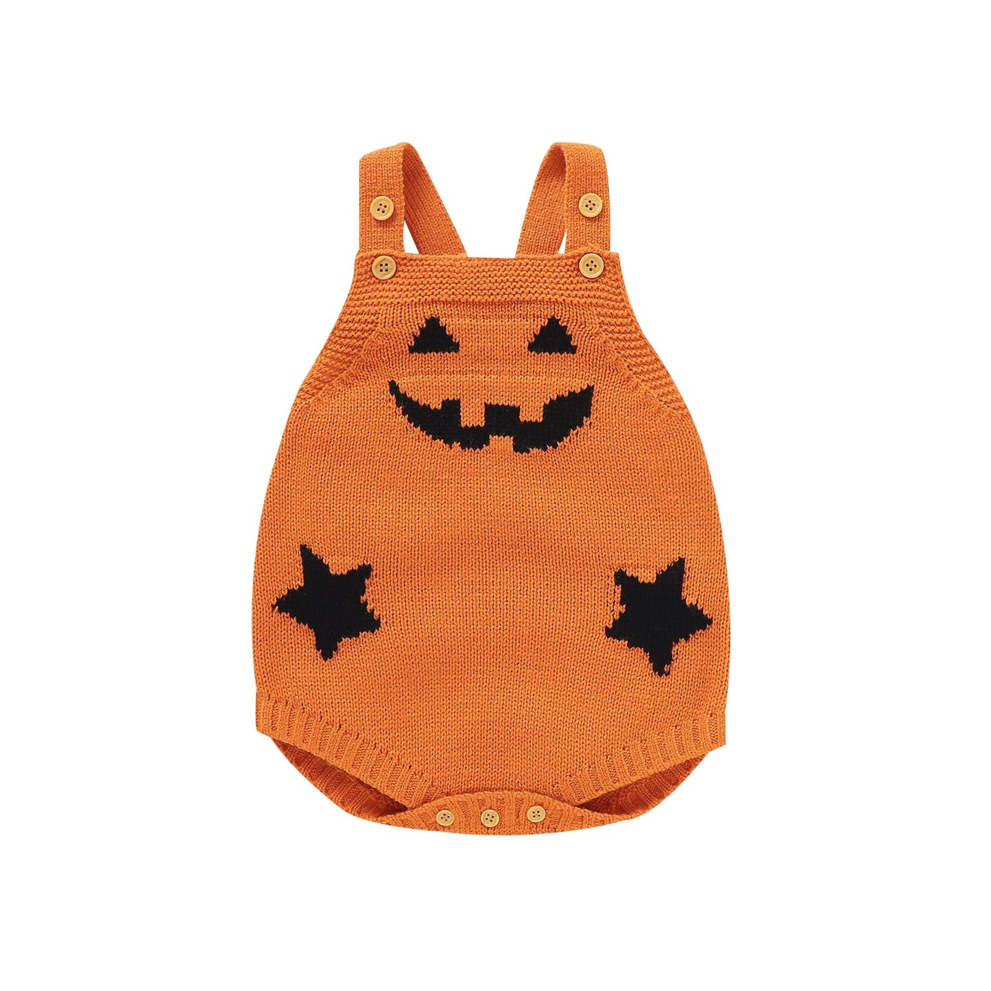 Halloween Baby Sweater Bodysuit Overalls