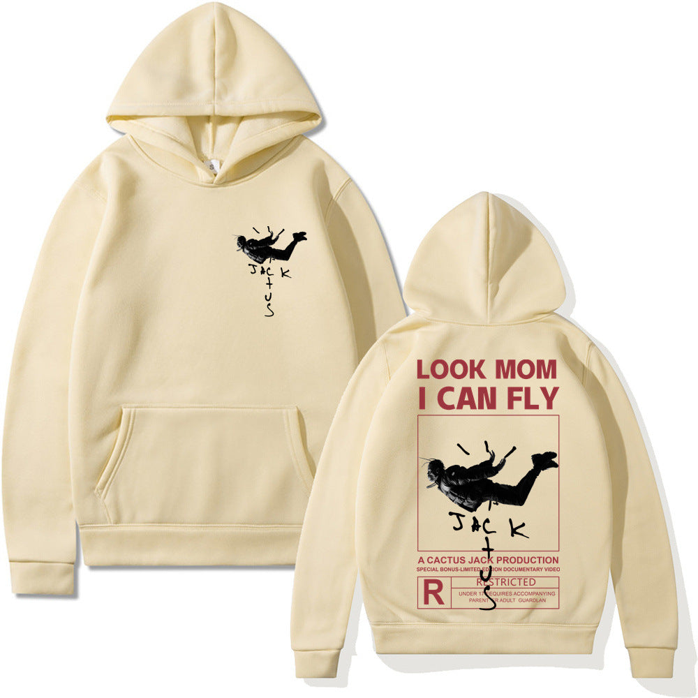 Travis Scott Look Mom I Can Fly Cactus Jack Hoodie