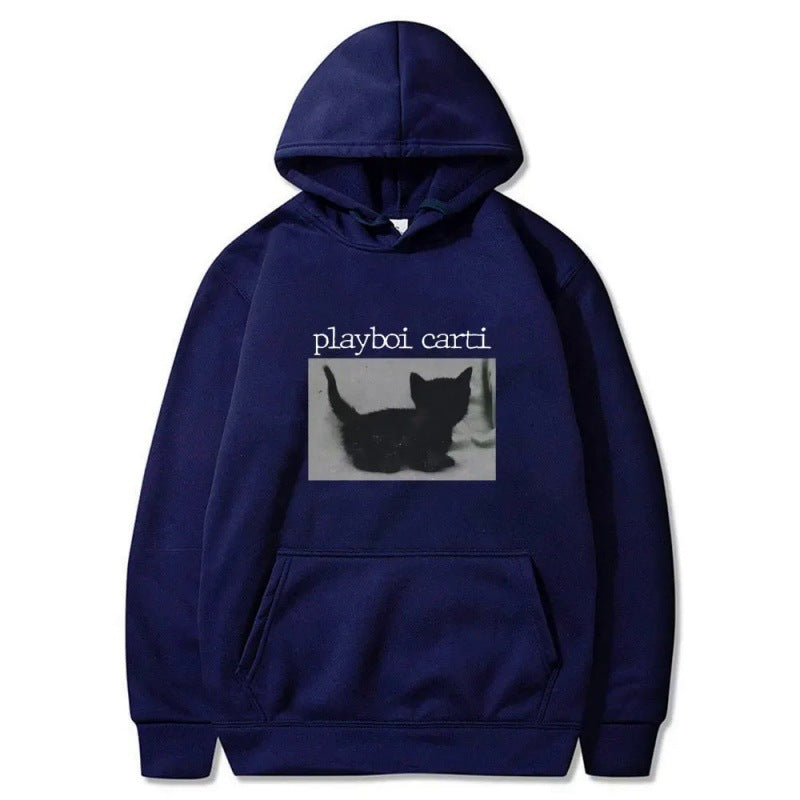 Playboi Carti Oversize Hip Hop Hoodie