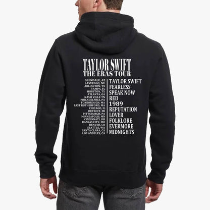 Taylor Swift The Eras Tour Hoodie Official Merch for Swifties