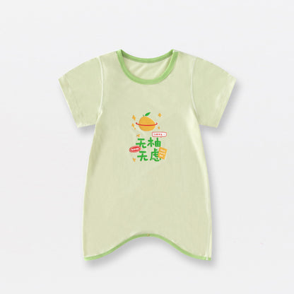 Baby Pajamas Summer Short Sleeve Romper