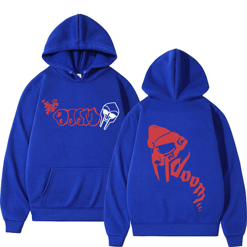 MF Doom Hoodie Madlib Madvillain Graphic Printed Pullover