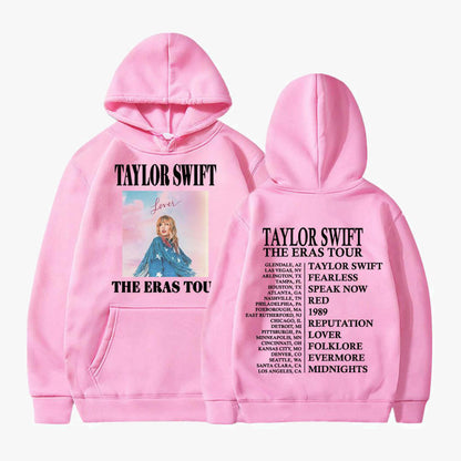 Taylor Swift The Eras Tour Pullover Hoodie Sweatshirt