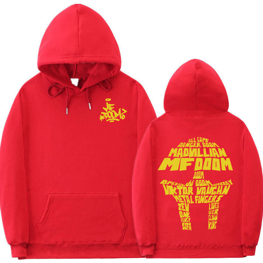 Mf Doom Hoodie Madlib Madvillain Metal Face Pullover