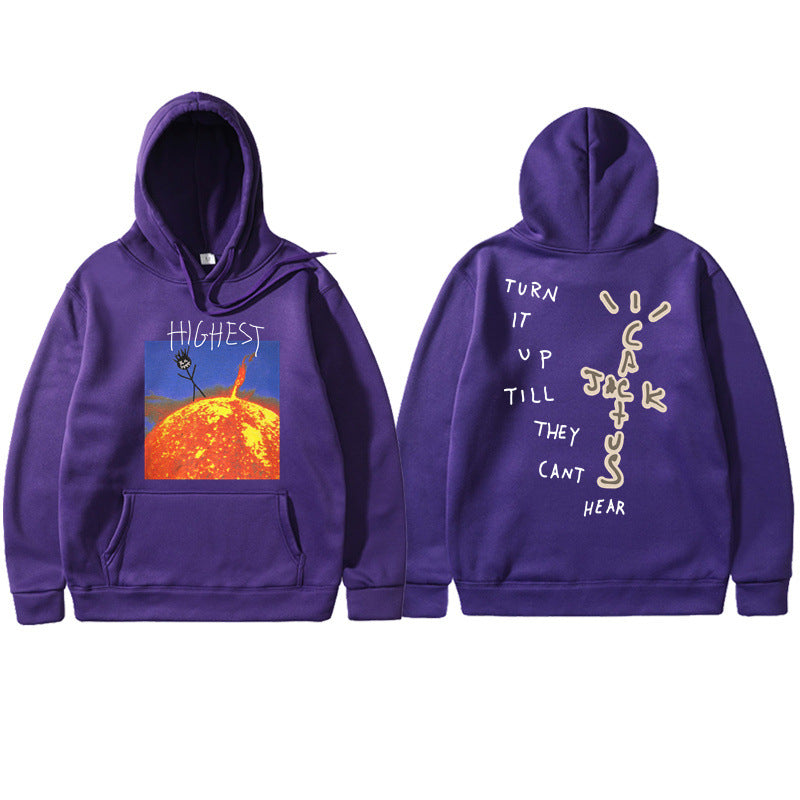 Travis Scott HITR Sun Cactus Jack Hoodie