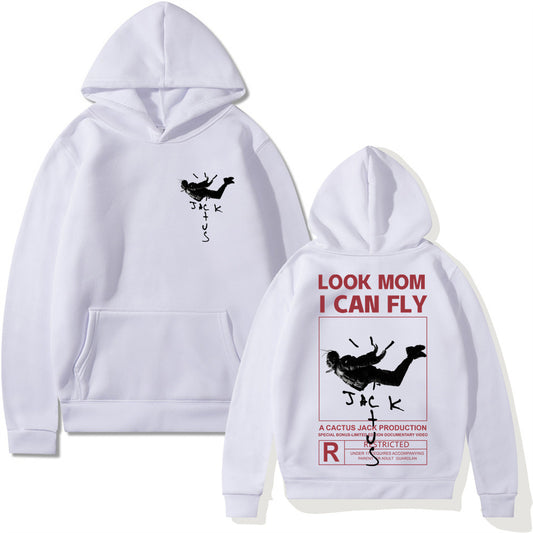 Travis Scott Look Mom I Can Fly Cactus Jack Hoodie