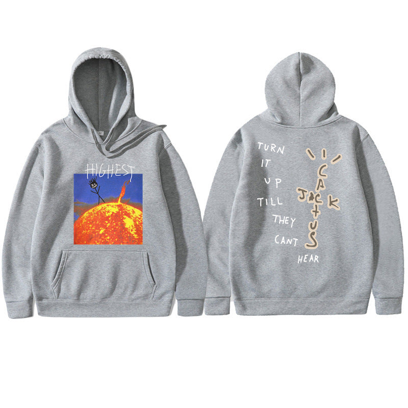 Travis Scott HITR Sun Cactus Jack Hoodie