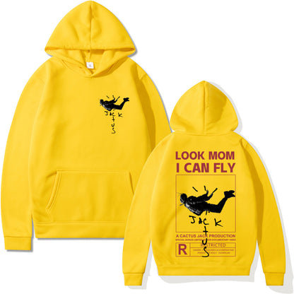 Travis Scott Look Mom I Can Fly Cactus Jack Hoodie