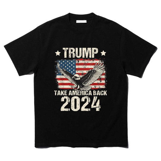 Trump 2024 Take America Back Graphic T-Shirt