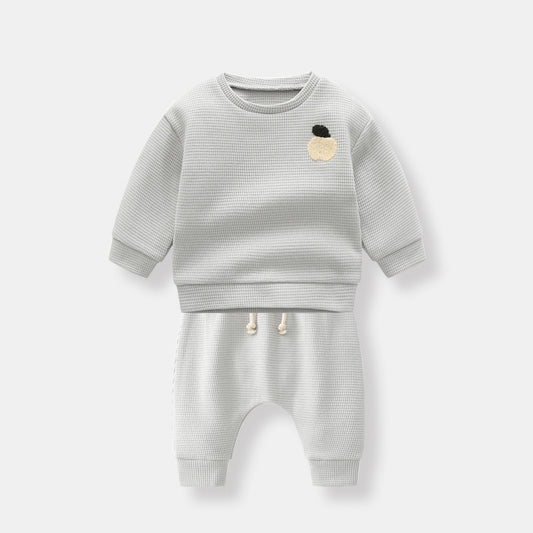 Baby Cotton Sweatshirt and Pant Set Long Sleeve