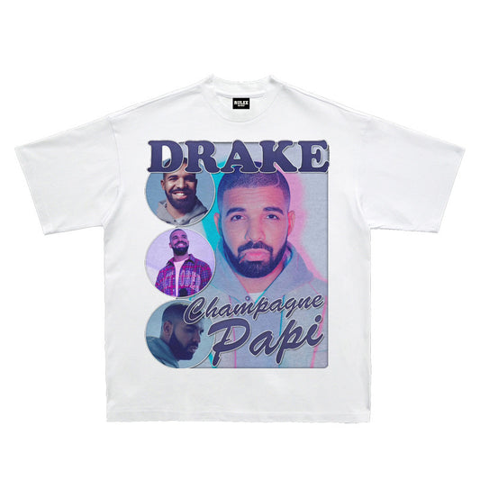 Vintage Drake Champagne Papi Graphic Tee Shirt