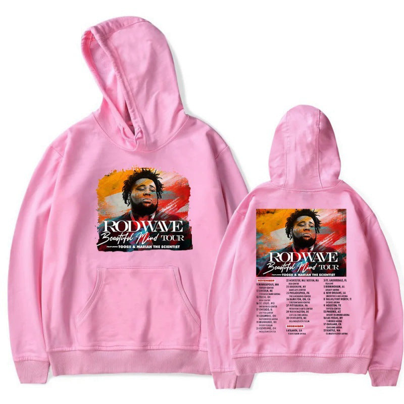 Rod Wave Beautiful Mind Tour Hoodie