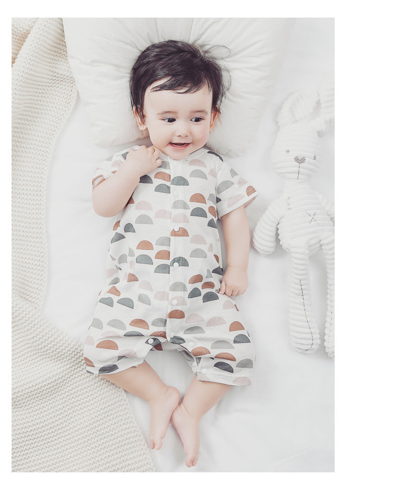 Bamboo Baby Romper Short Sleeve