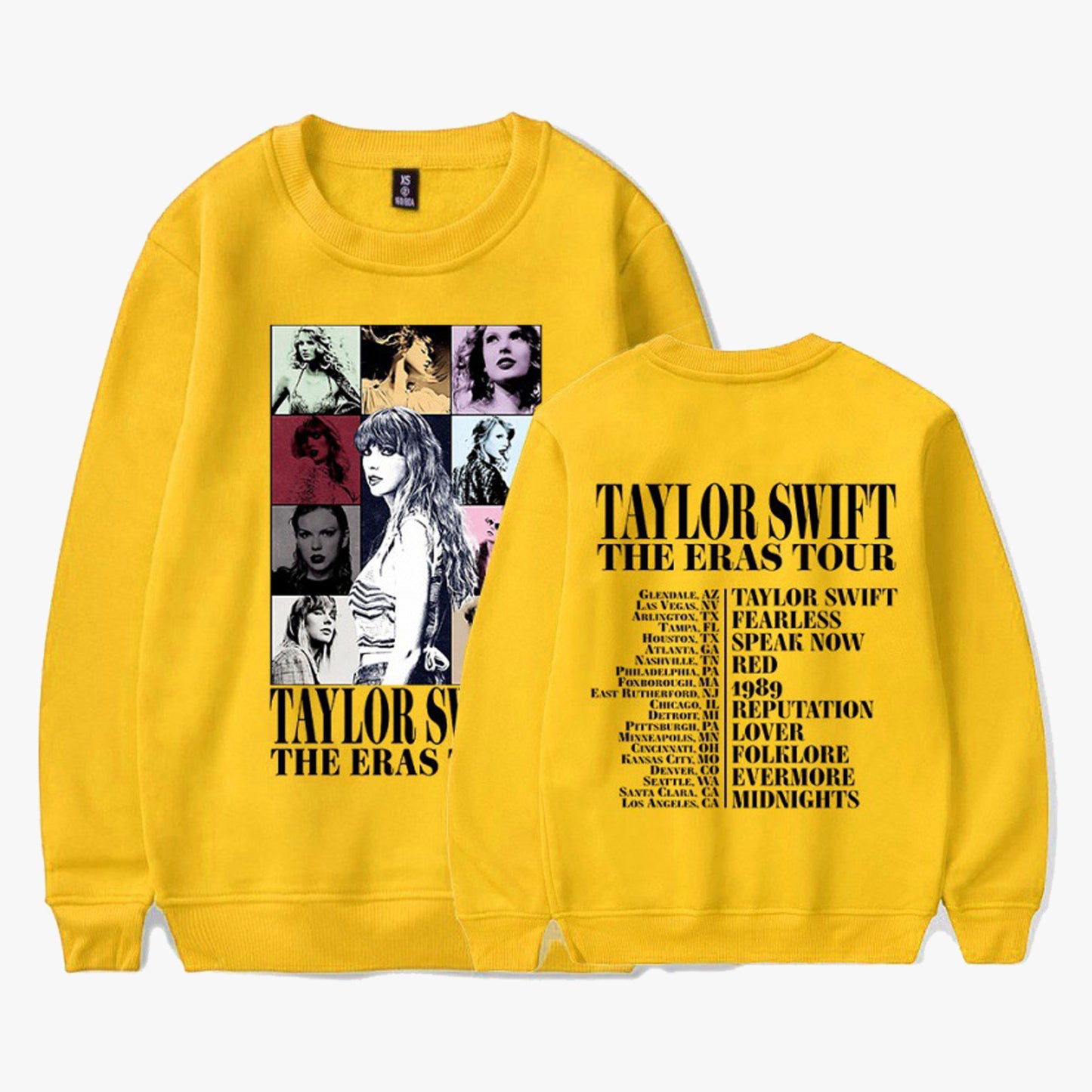 Taylor Swift Eras Tour Pullover Sweatshirt Swiftie Merch Outfit