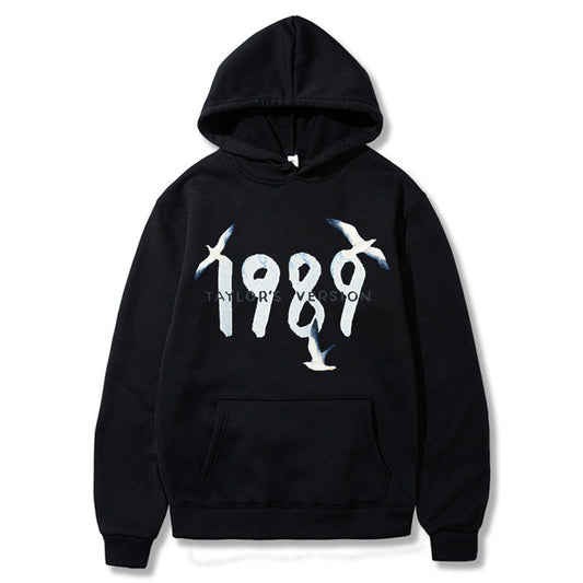 Plus Size Taylor Swift Hoodie  Taylor's Version 1989 Print Men Women Oversize Pullover