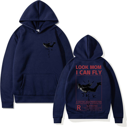 Travis Scott Look Mom I Can Fly Cactus Jack Hoodie