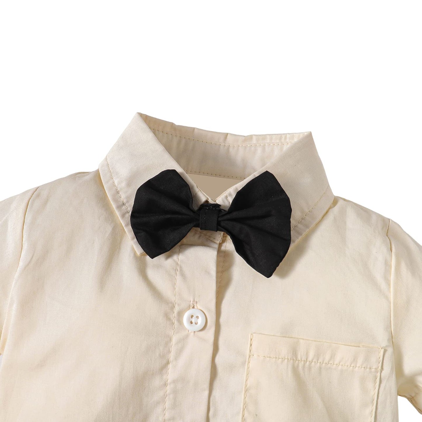 Baby Boy Dress Shirt Wedding Bodysuit