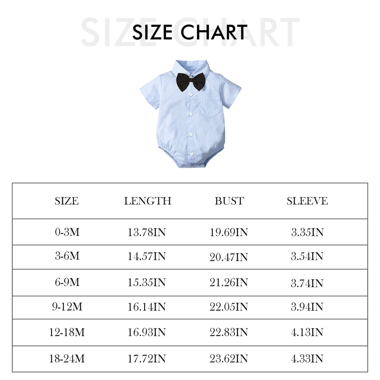 Baby Boy Dress Shirt Wedding Bodysuit