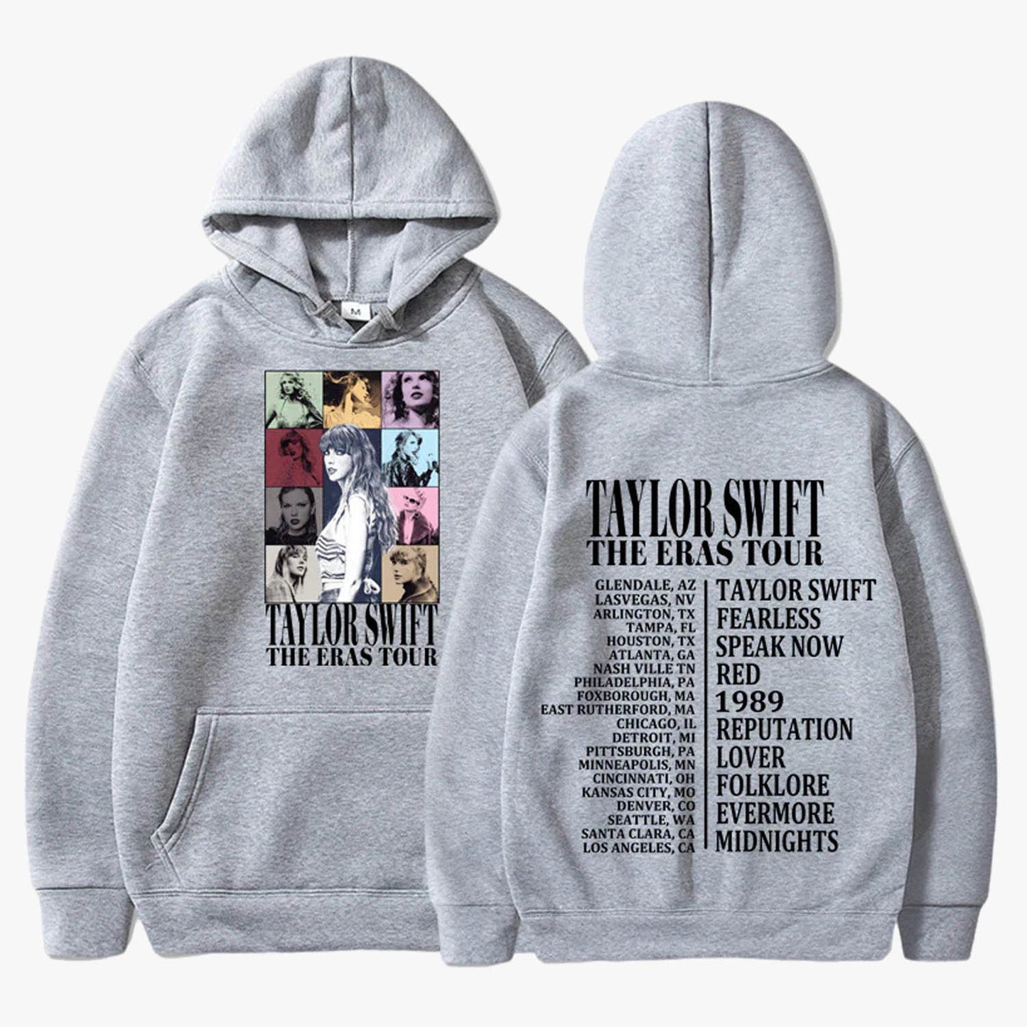 Taylor Swift The Eras Tour Hoodie Official Merch for Swifties