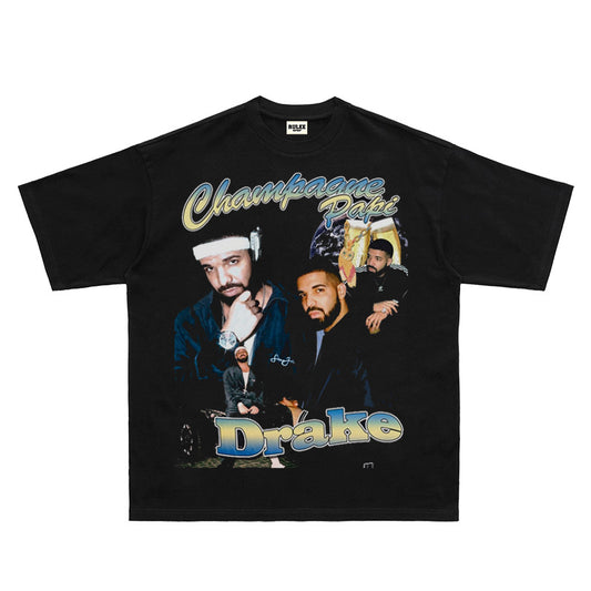 Vintage Drake Champagne Papi Graphic Tee Shirt