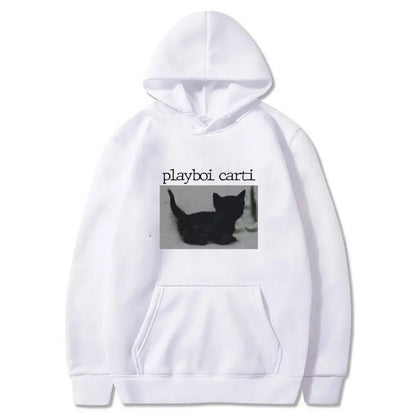 Playboi Carti Oversize Hip Hop Hoodie