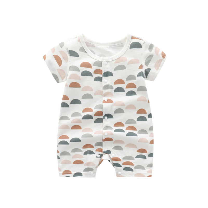 Bamboo Baby Romper Short Sleeve