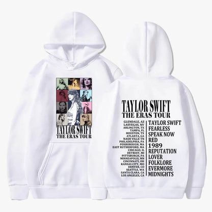 Taylor Swift The Eras Tour Hoodie Official Merch for Swifties