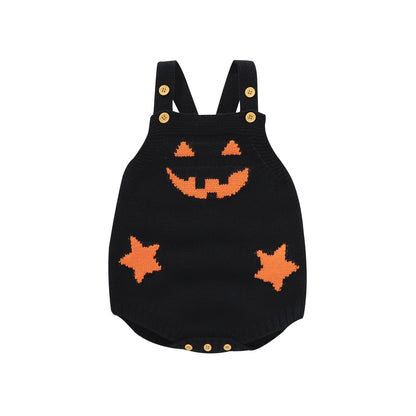 Halloween Baby Sweater Bodysuit Overalls