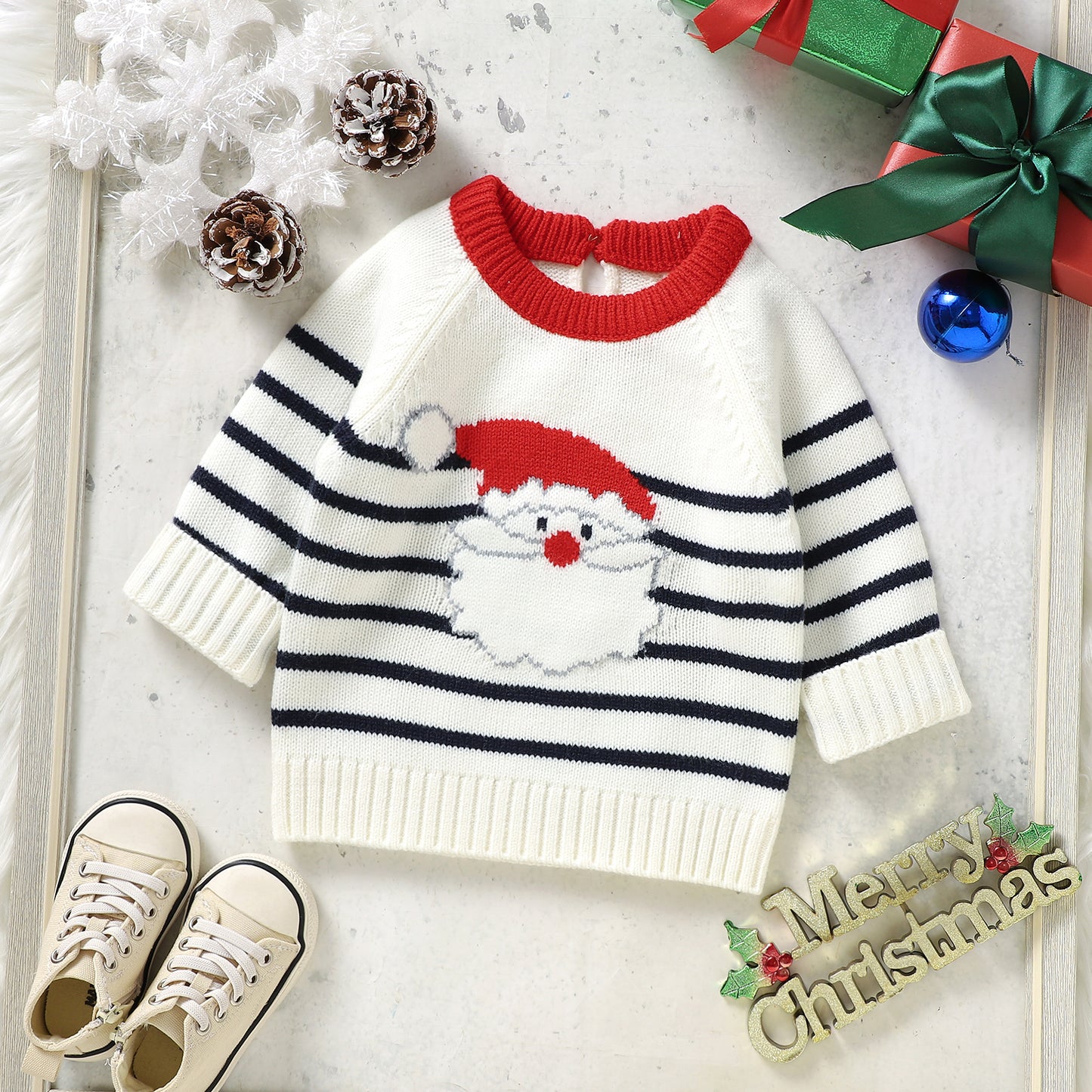 Infant&Toddler Ugly Christmas Sweater Long Sleeve