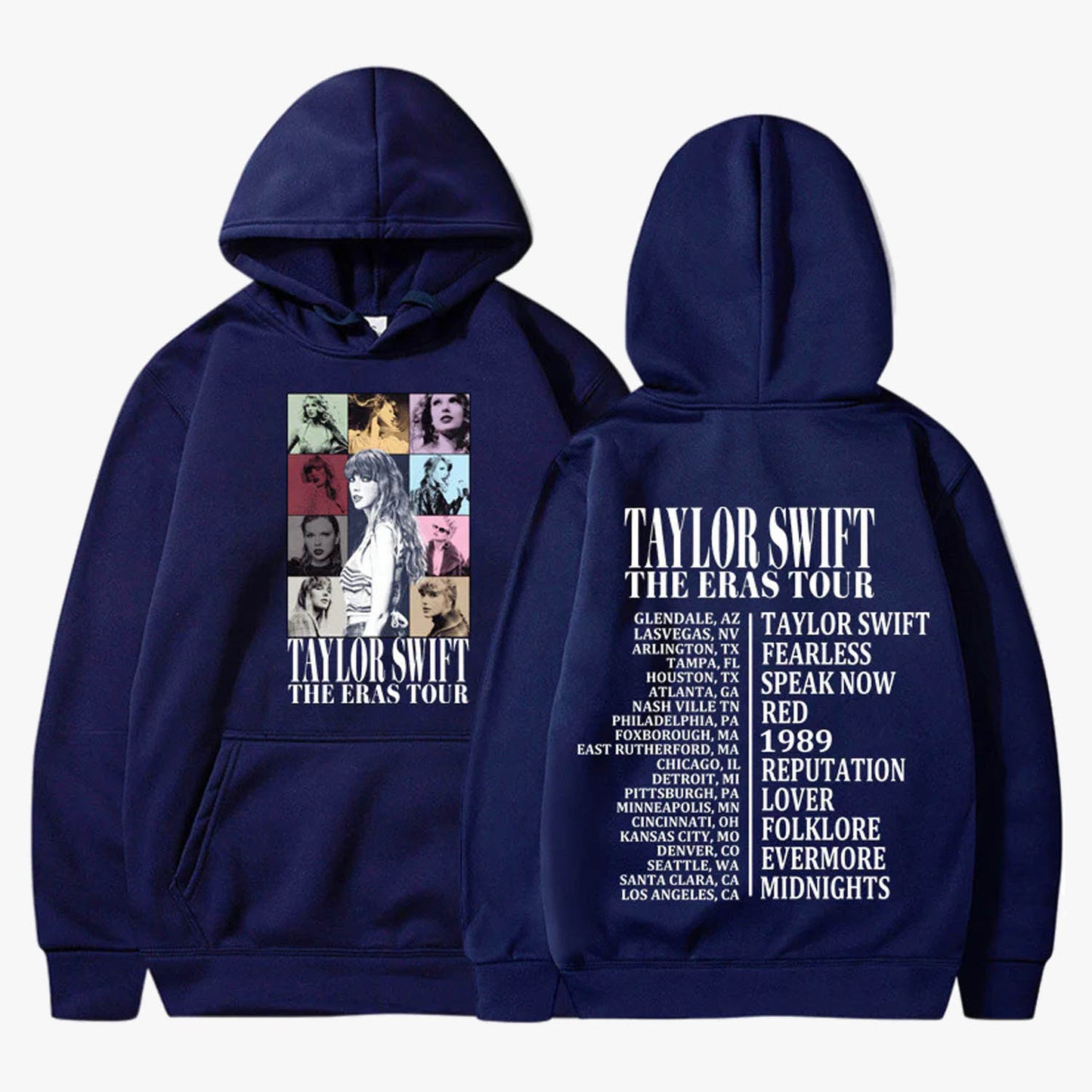 Taylor Swift The Eras Tour Hoodie Official Merch for Swifties