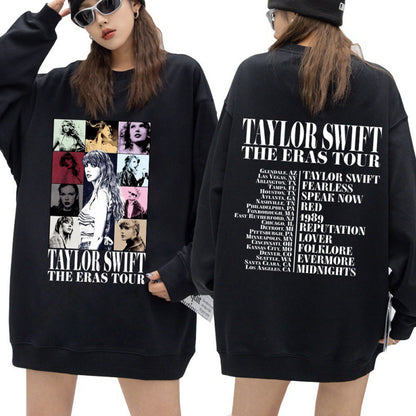 Taylor Swift Eras Tour Pullover Sweatshirt Swiftie Merch Outfit