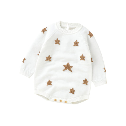 Baby Long Sleeve Knit Sweater Star